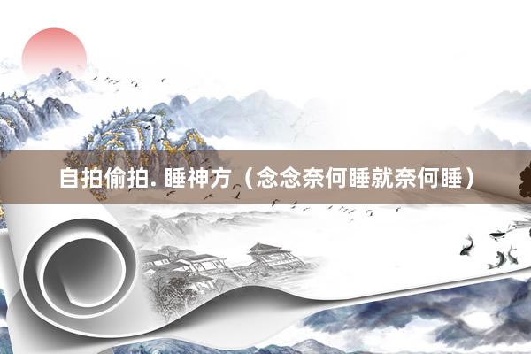 自拍偷拍. 睡神方（念念奈何睡就奈何睡）